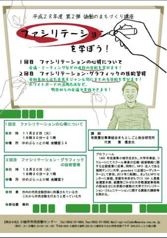ファシリテーションを学ぼう！　　～ファシリテーション・グラフィックの技術習得～の画像