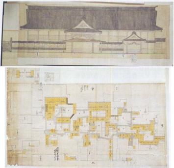 小城藩邸図の写真です