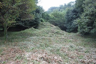 一本松古墳群のようす