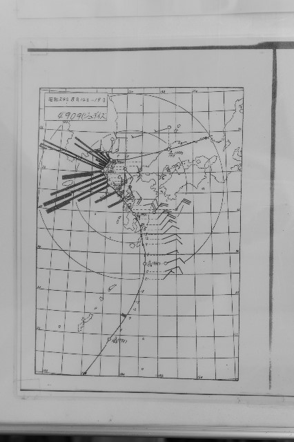 1949（昭和24）年8月14日～19日の天気図