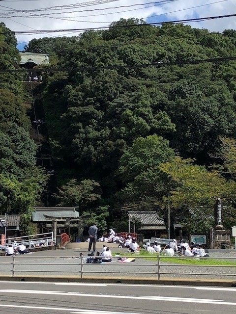 令和3年9月4日小城中スケッチ大会