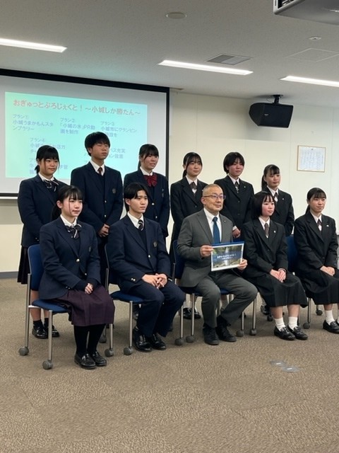 2022.2.8「さが未来発見塾」プレゼンテーション(小城高・牛津高)