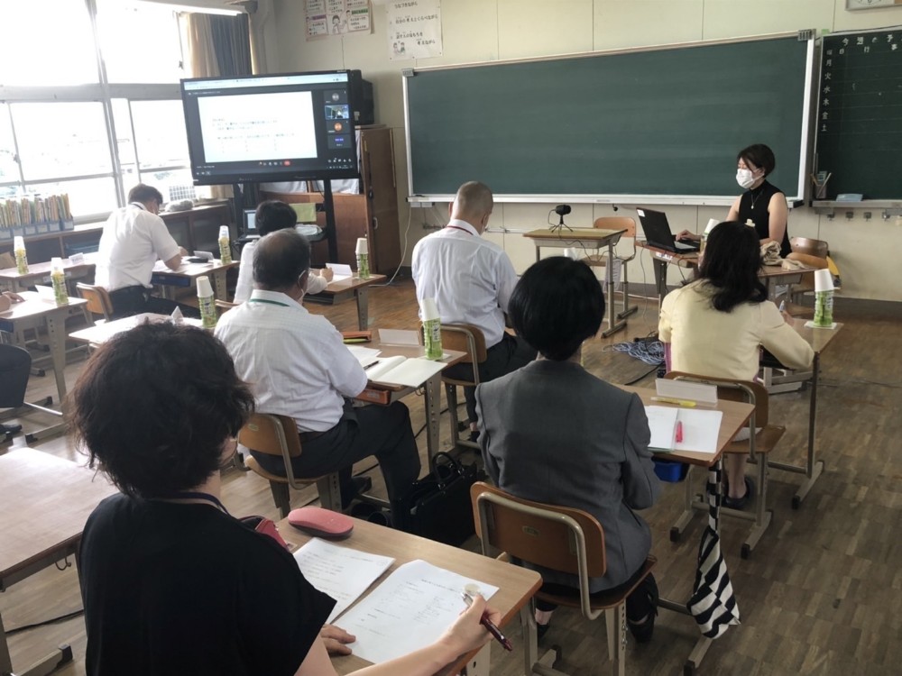 2022.8.23(火)小城市学力向上研究会全大会(晴田小学校)
