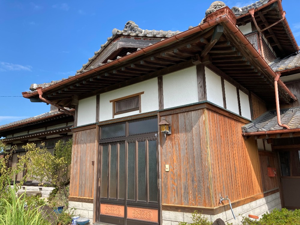 玄関外