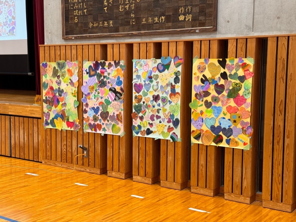 小城中学校及び西九州大学留学生の交流