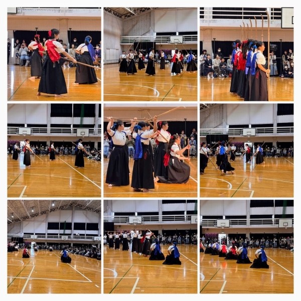 牛津高校文化祭 リズムなぎなた