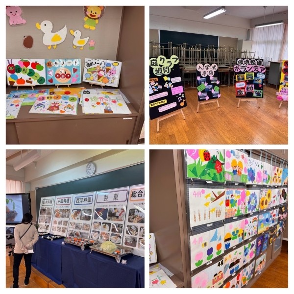 牛津高校文化祭 展示