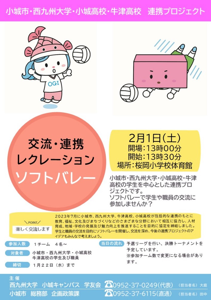 ソフトバレー