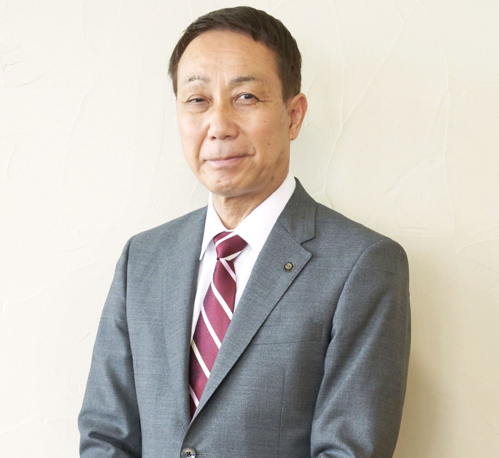 南里市長の写真