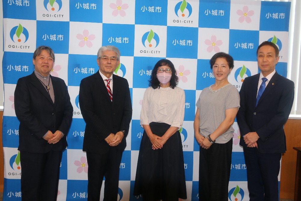 自衛官募集相談員委嘱式の写真