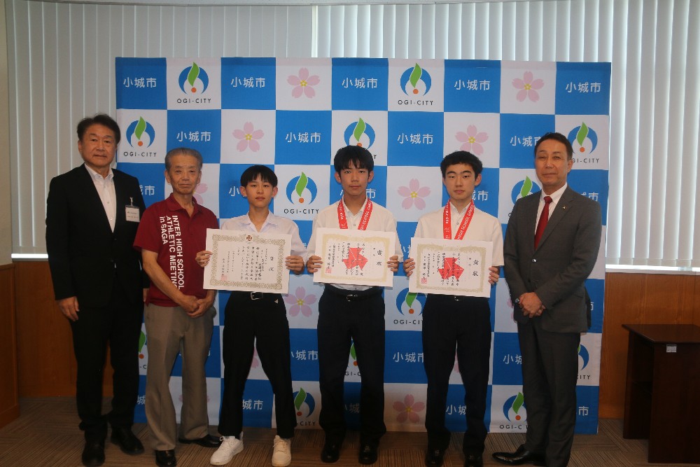 少林寺拳法佐賀小城道院表敬訪問の写真