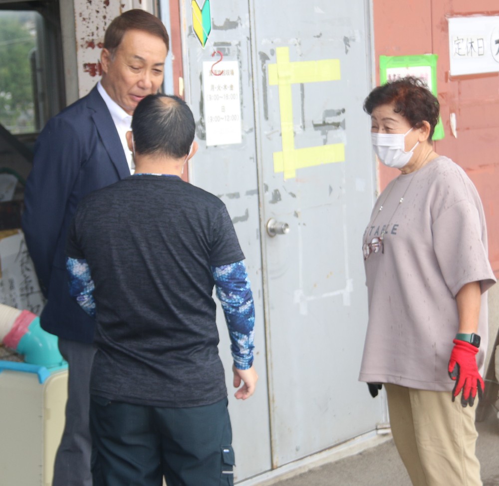 南部資源物回収所現場訪問