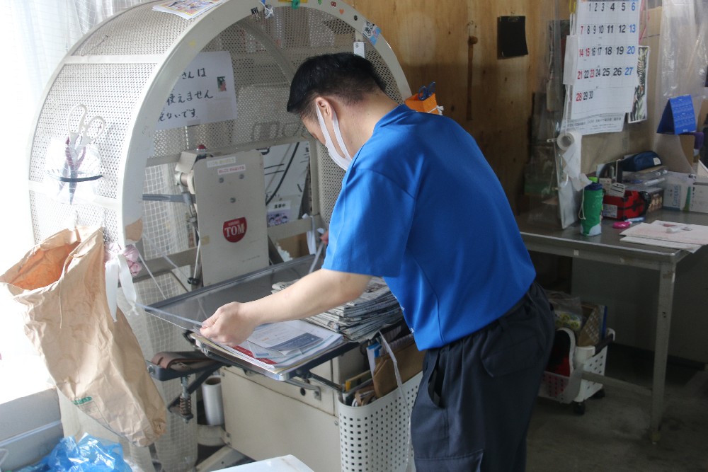 南部資源物回収所現場訪問