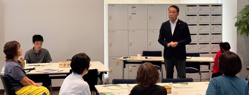 市民活動団体のおしゃべり会現場訪問