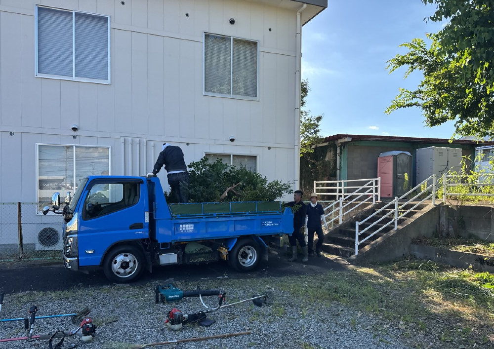 樹木の剪定・処分のボランティア