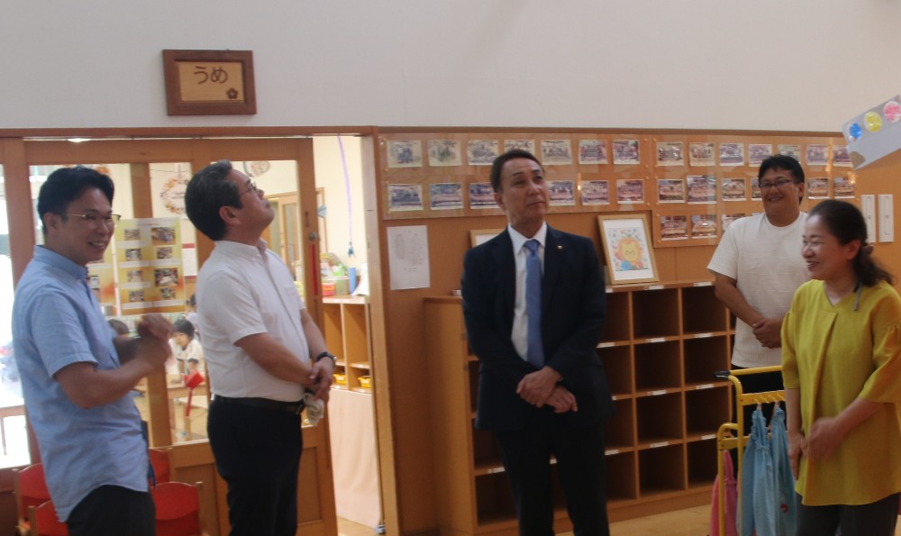 市内認定こども園現場訪問