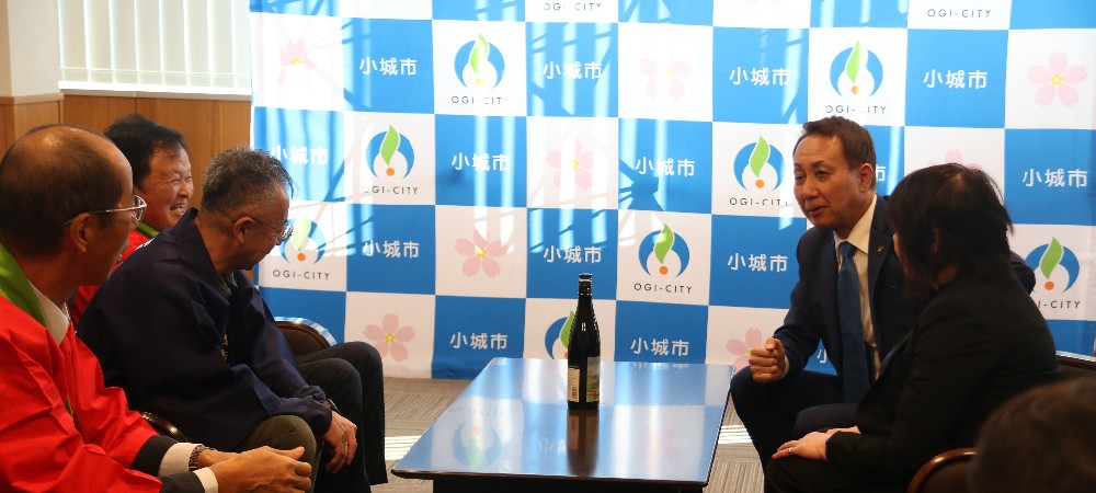 江里山二十日会表敬訪問