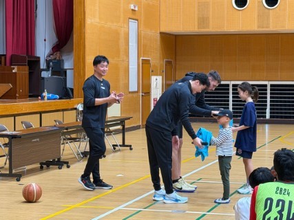 日本生命・佐賀バルーナーズバスケットボール教室