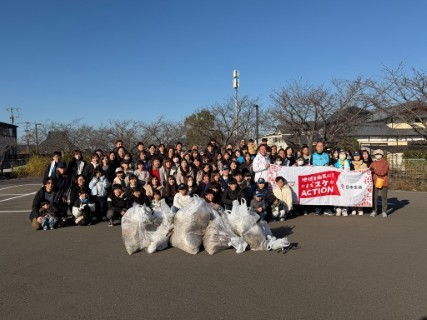 日本生命・佐賀バルーナーズ清掃活動