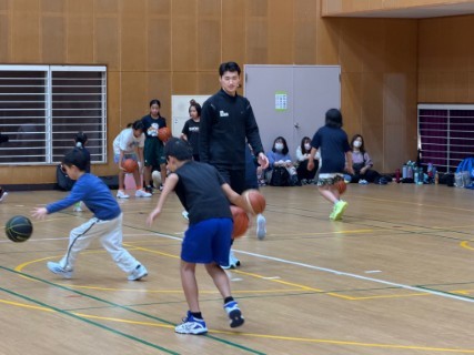 日本生命・佐賀バルーナーズバスケットボール教室