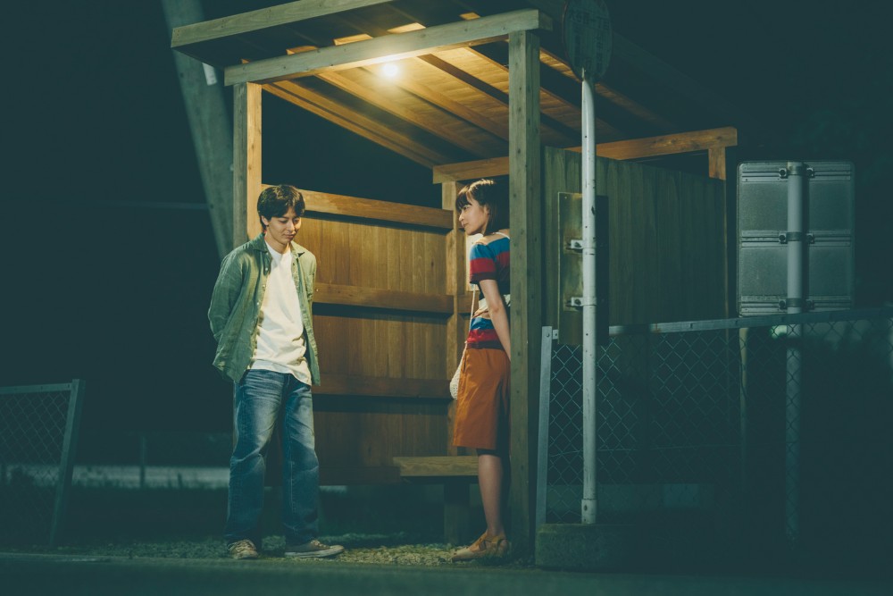 劇中で登場したバス停