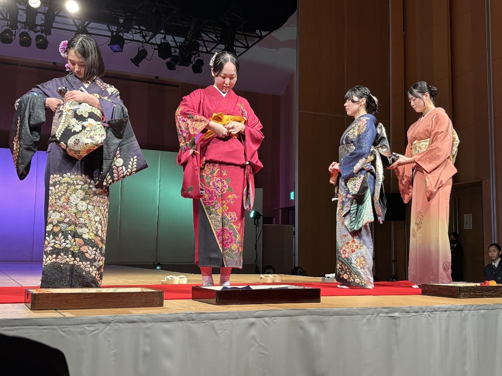 牛津高等学校ファッションショー