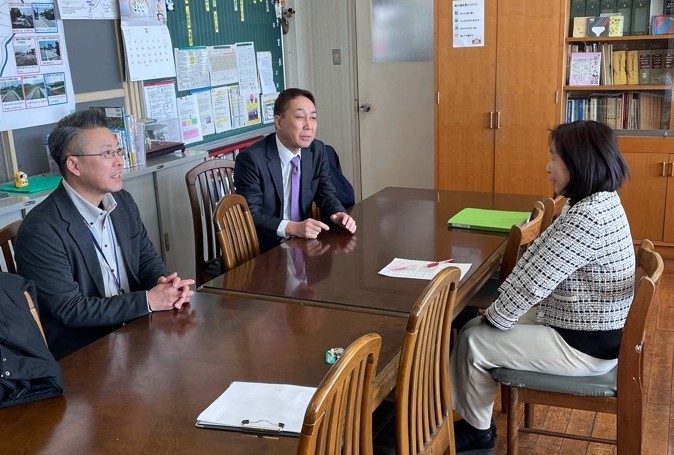 砥川小学校現場訪問