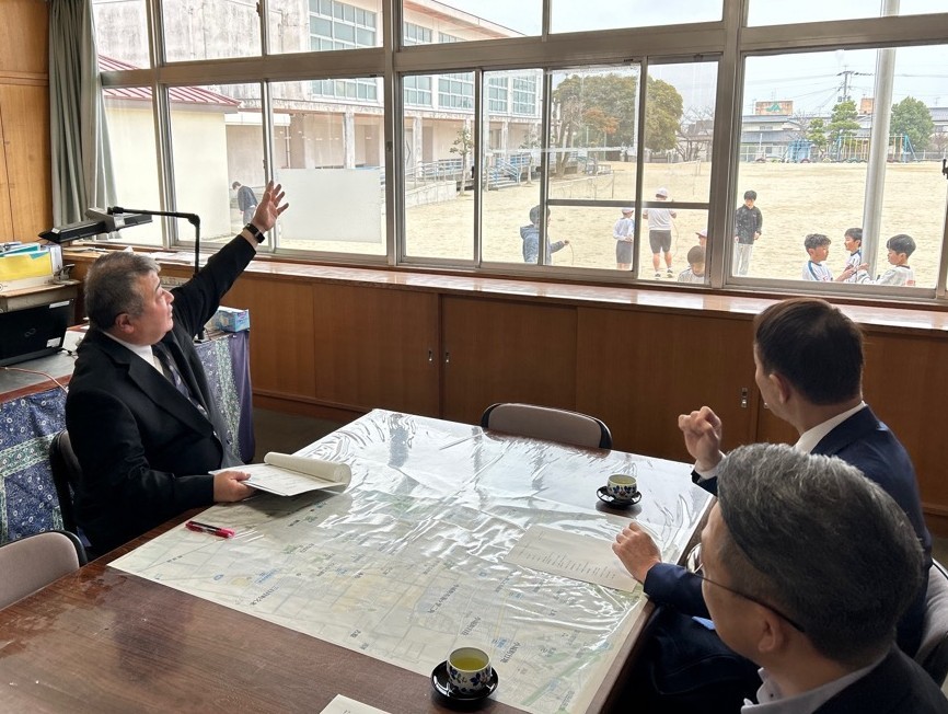 桜岡小学校現場訪問