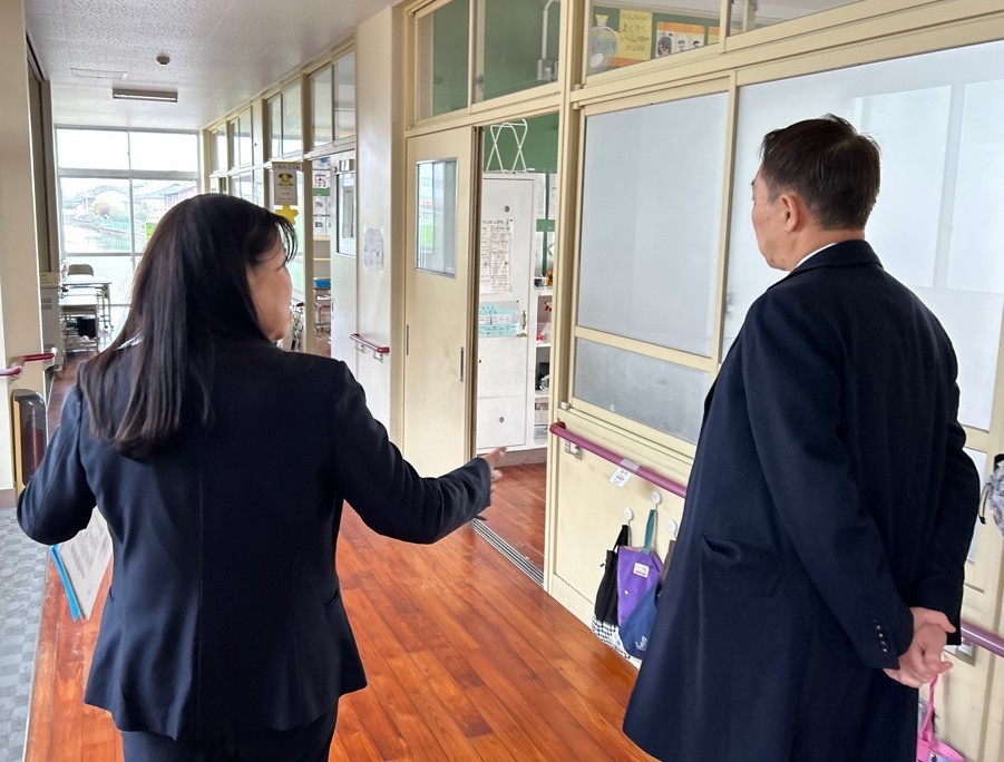 牛津小学校現場訪問