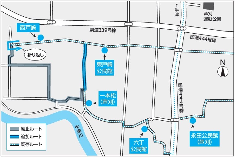 戸崎〜一本松区間_あしま〜る