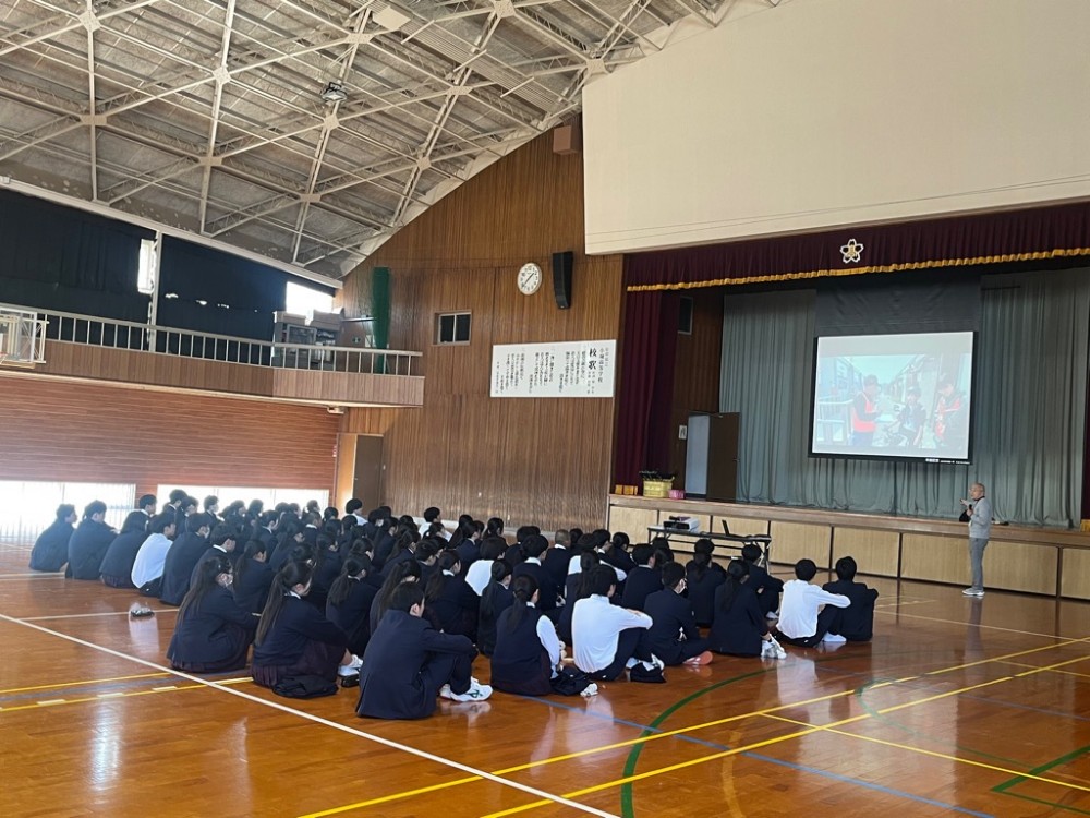 小城高校避難所