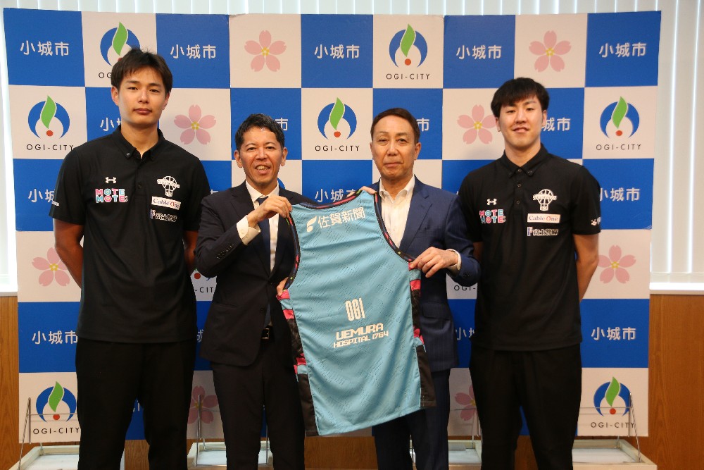 佐賀バルーナーズ表敬訪問