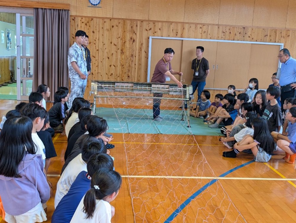 青年部出前授業の様子
