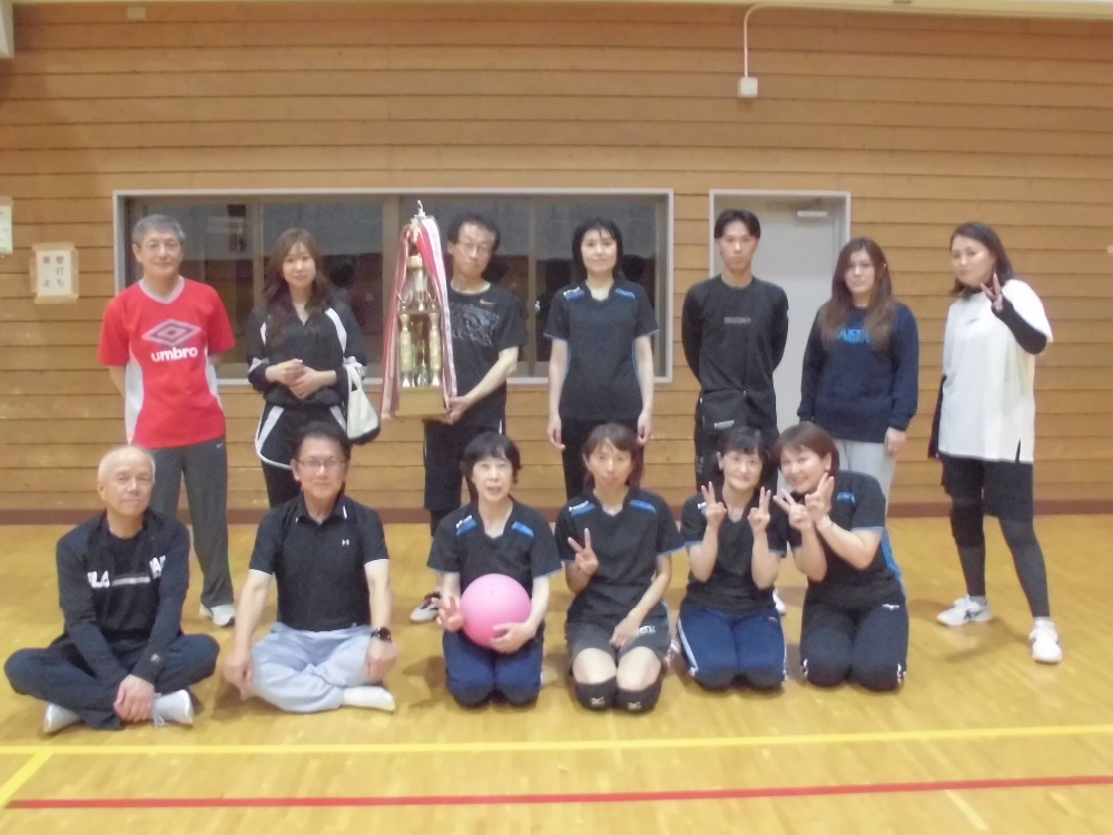 2部リーグ優勝三ヶ島チーム
