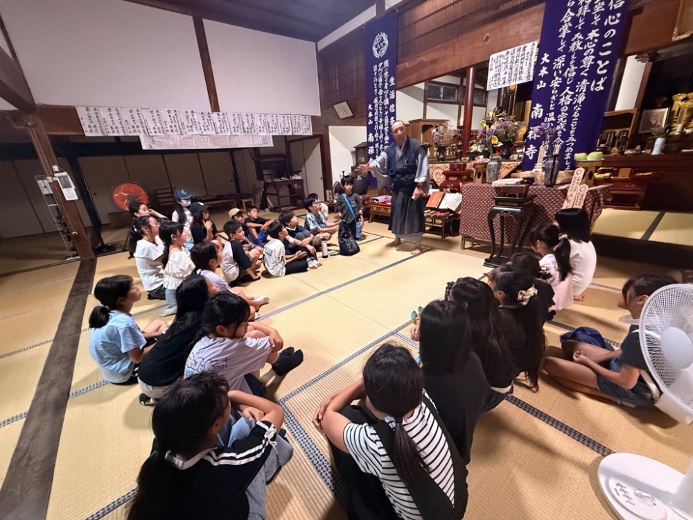 常福寺（牛津町）での様子