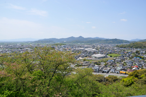 千葉公園展望台からの眺め